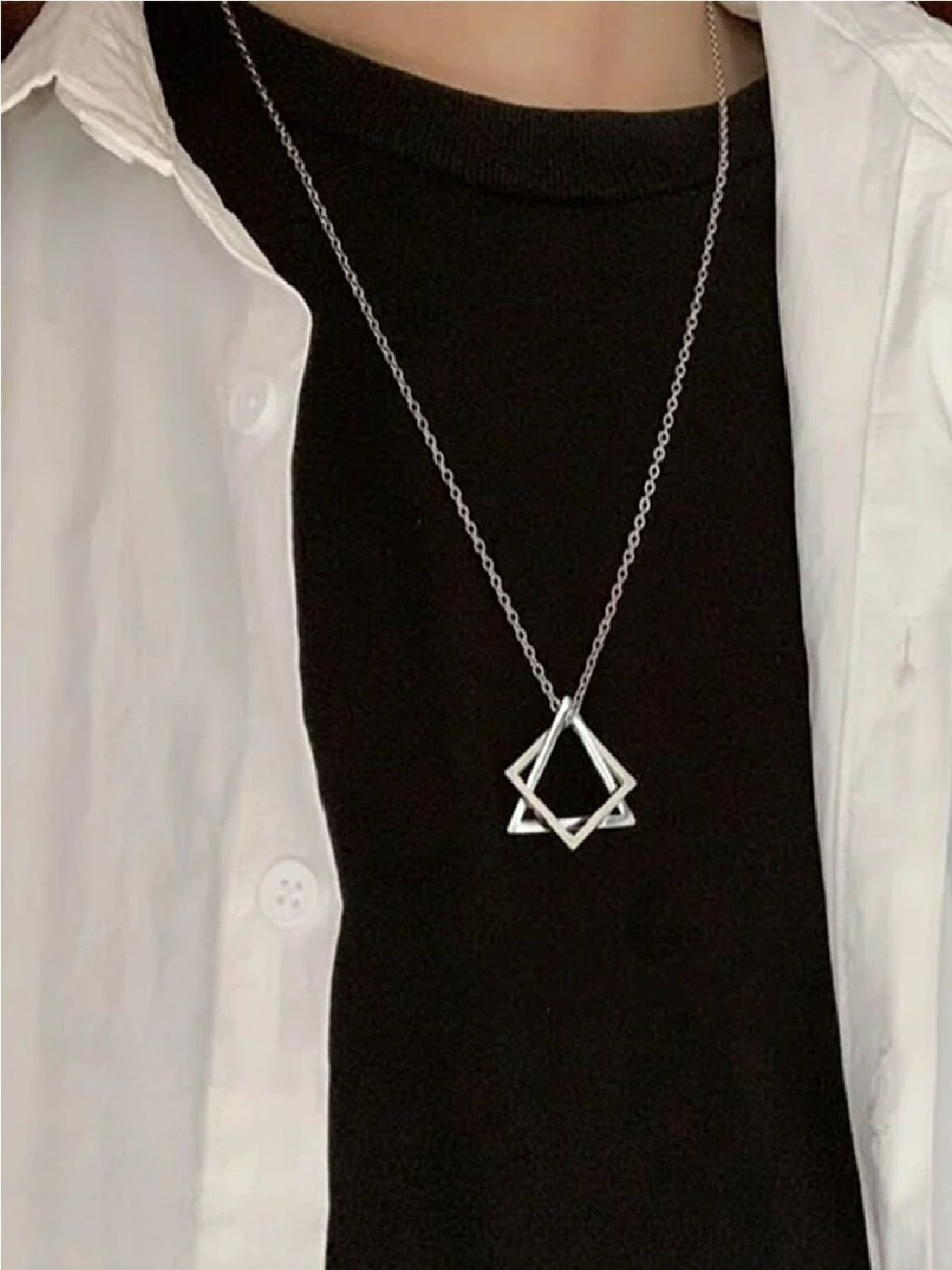 Vintage collections Silver-Plated Pendants with Chains