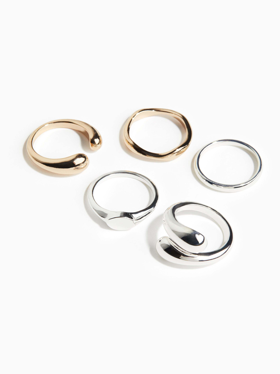 H&M 5-Pack Rings