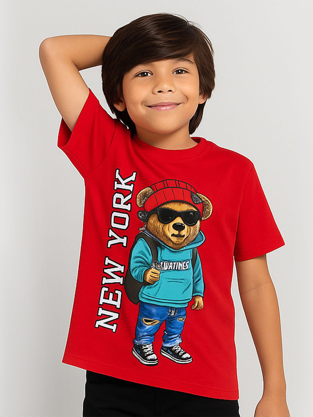 FLYSEZEN Unisex Kids Tshirts