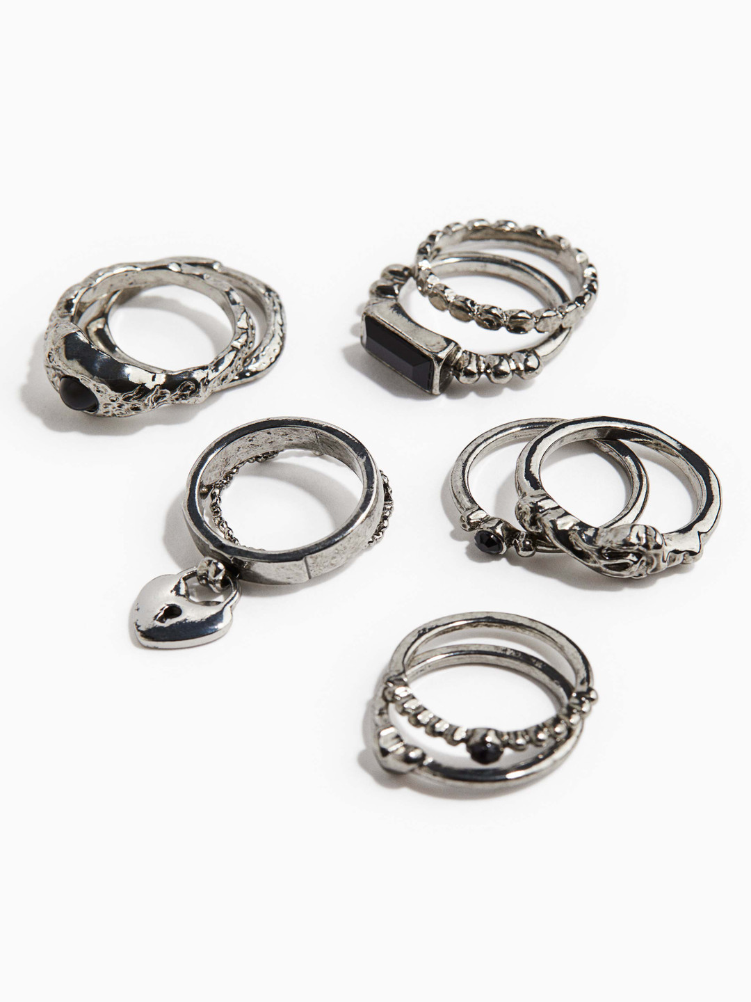 H&M 10-Pack Rings