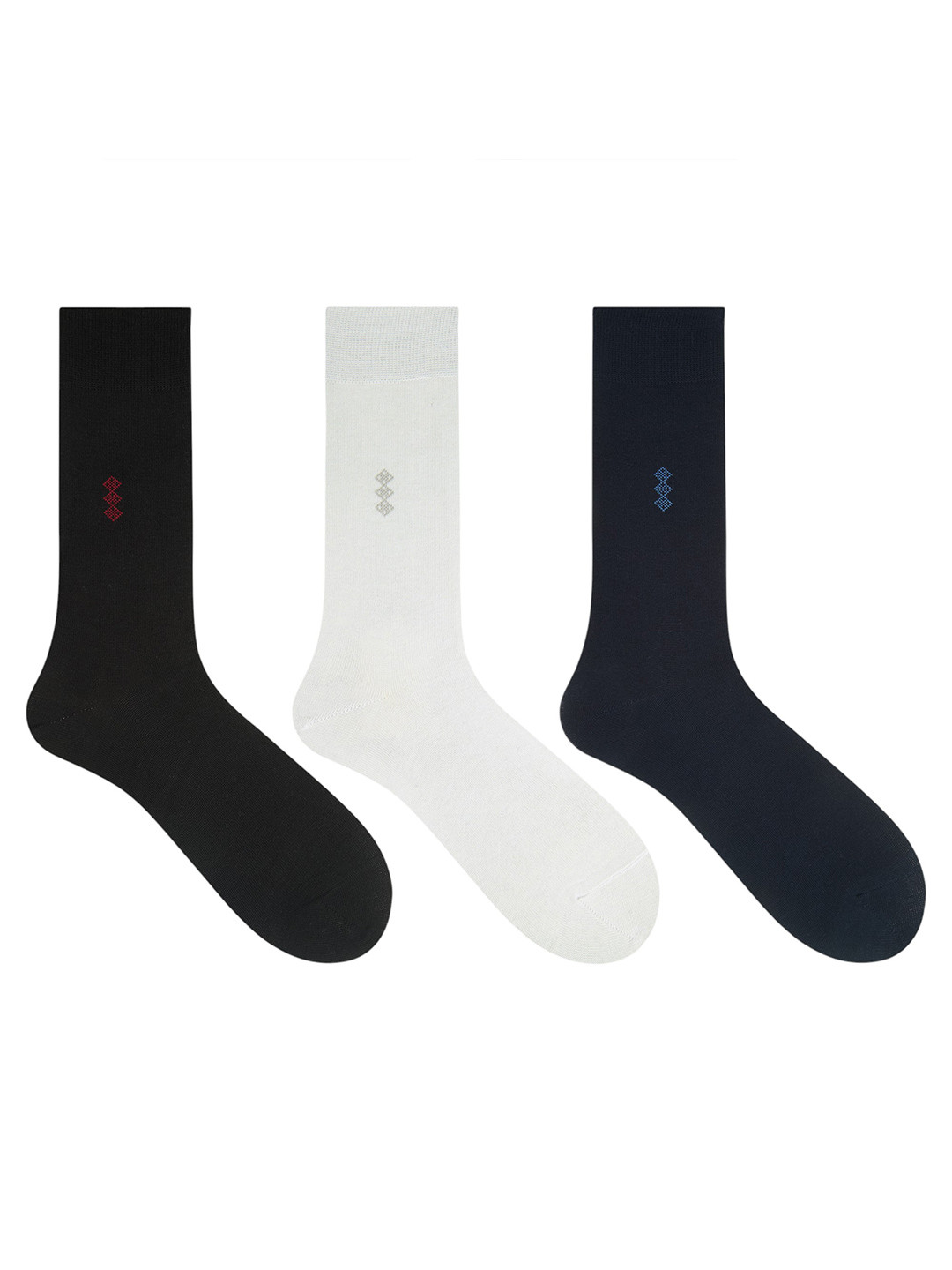 Socksxpress Pack of 3 Men Basic Cotton Crew Socks