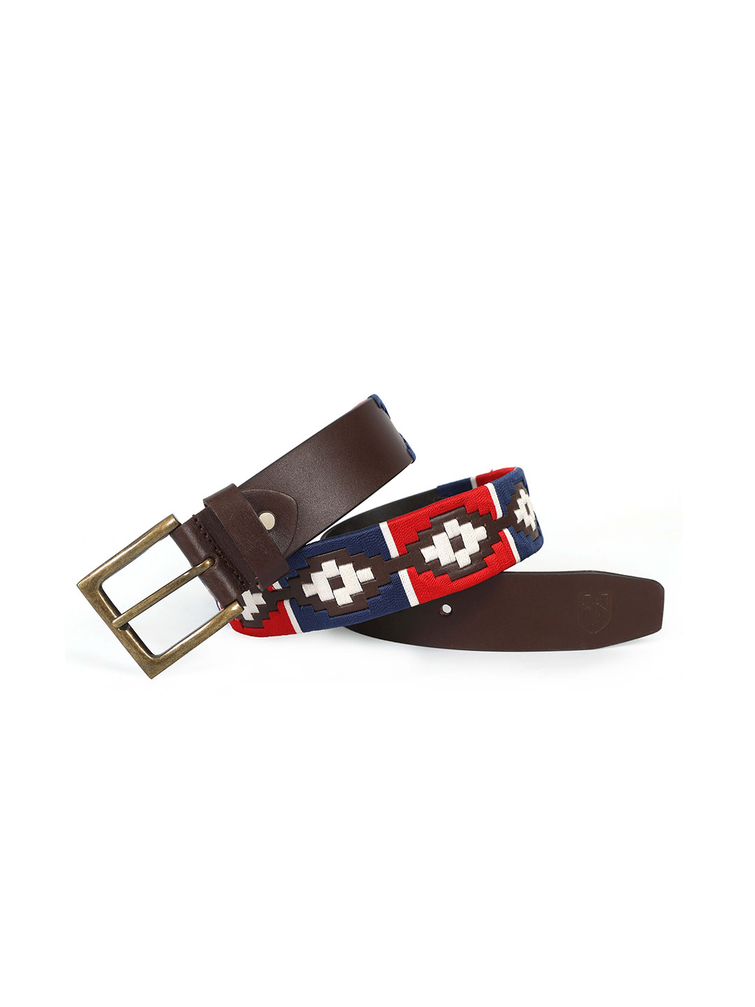 Berbanto Men Printed Leather Belt