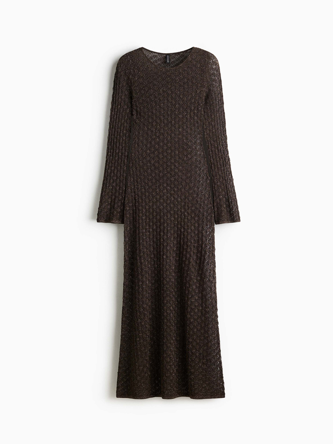 H&M Pointelle-Knit Maxi Dress