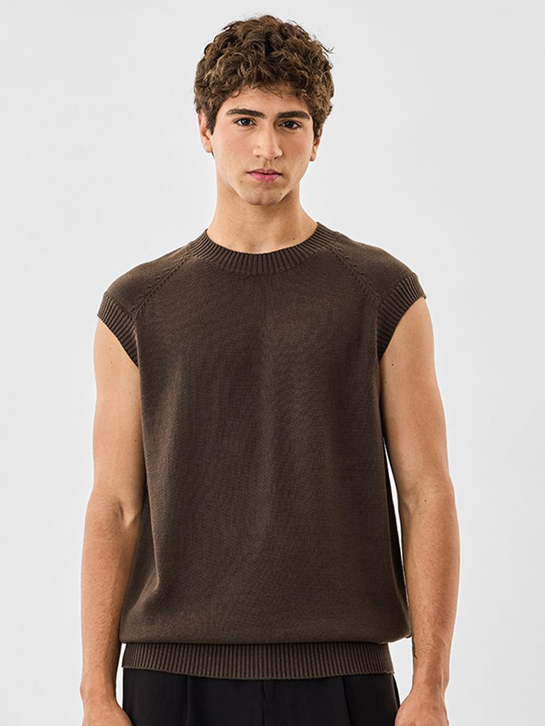 Snitch Cotton Sweater Vest