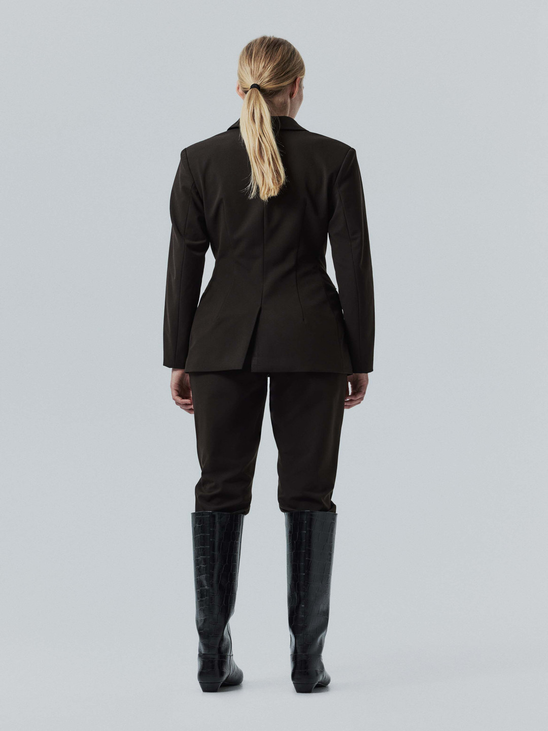 H&M Wrinkle-Resistant Double-Breasted Blazer