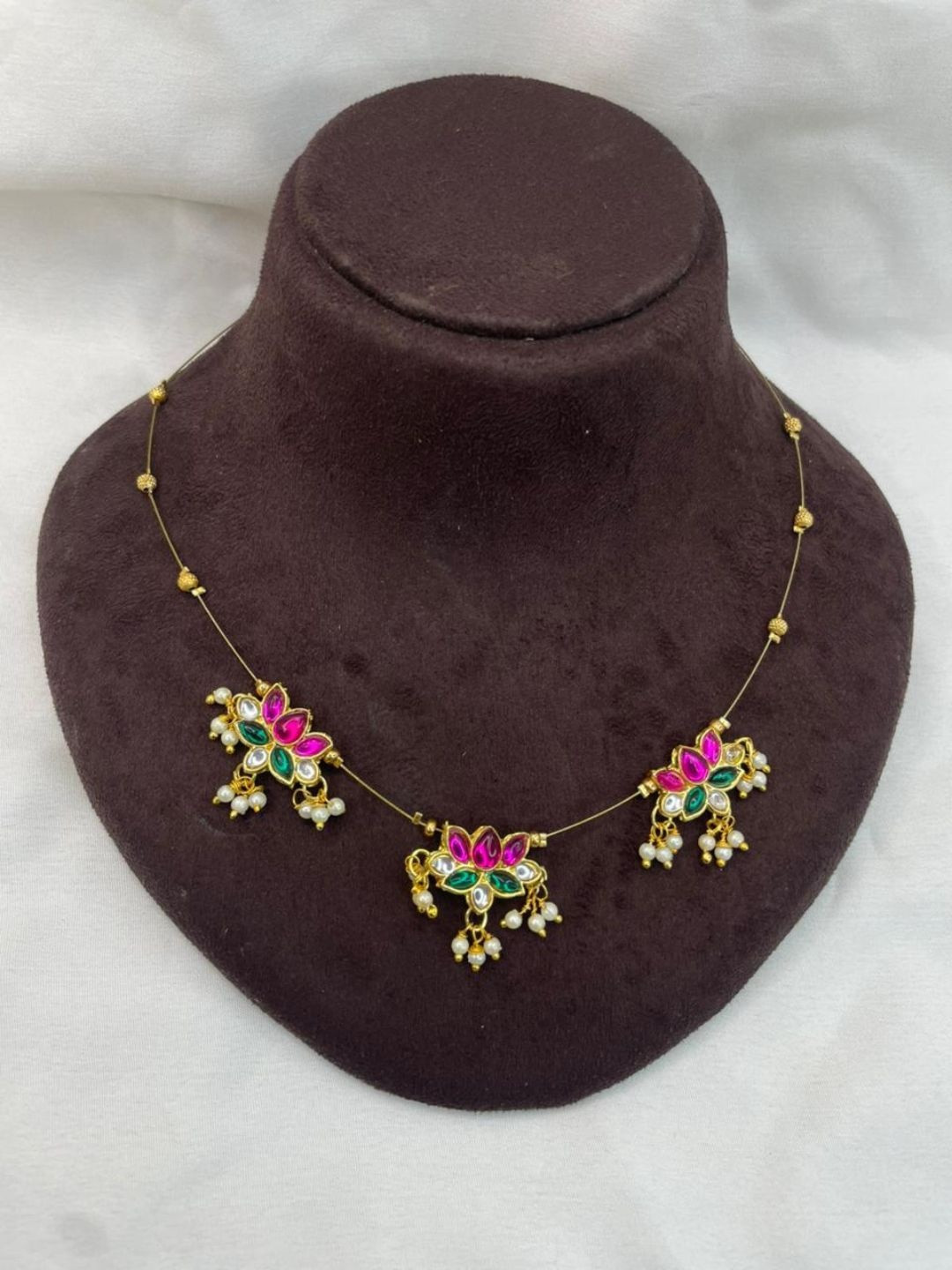 Jewelry Miguel Gold-Plated Antique Necklace