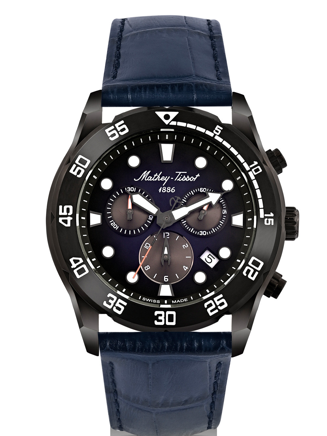 Mathey-Tissot Men Swiss Made Bolton Quartz Dial Watch - H121CHLNB