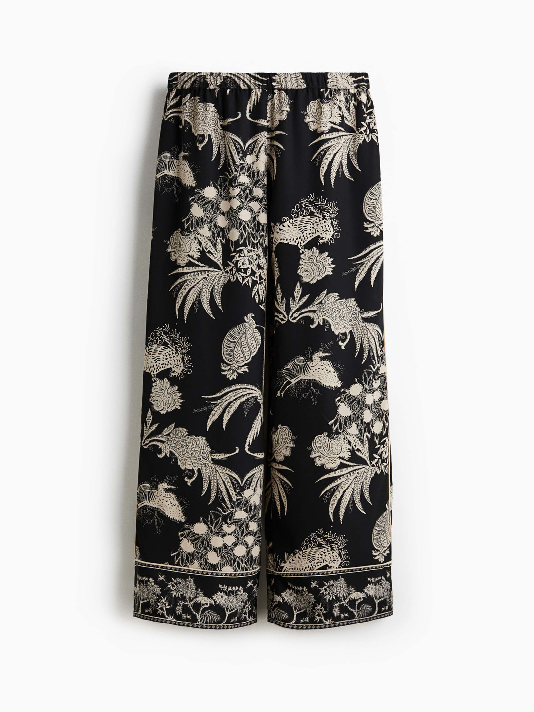 H&M Printed Pull-On Trousers
