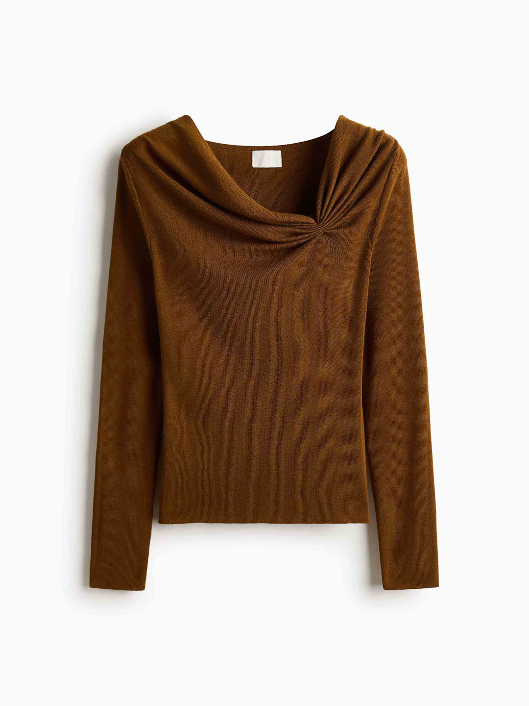 H&M Draped Viscose-Blend Top