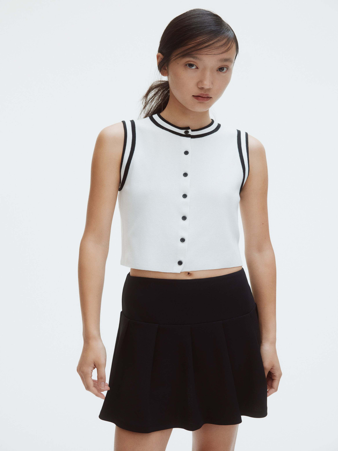H&M Pleated Skort