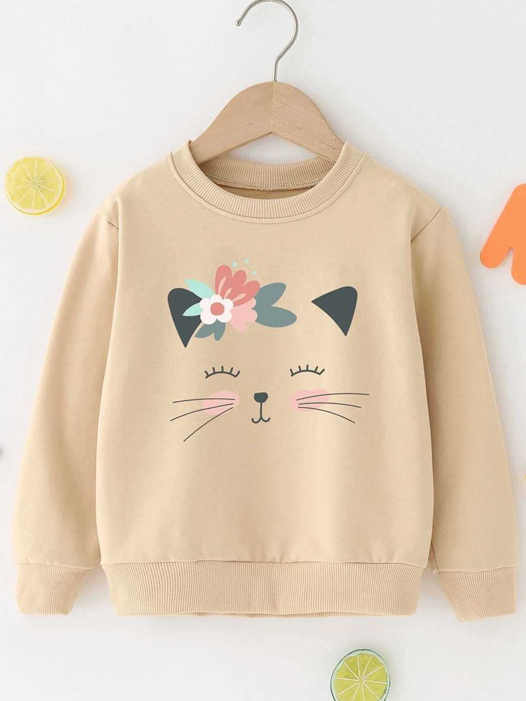 TIOR Unisex Kids Printed Sweatshirt