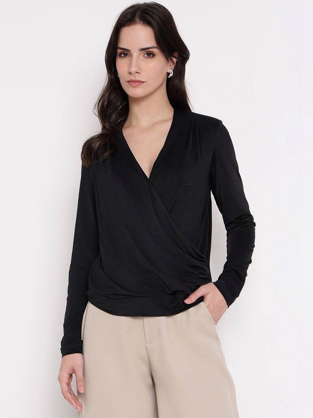 GUESS Wrap Top