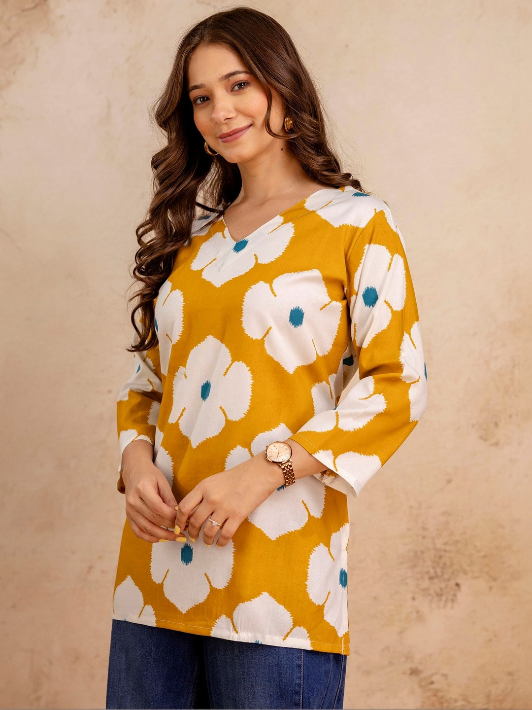 Pjyot by surhi Women Floral Printed Floral Kurta
