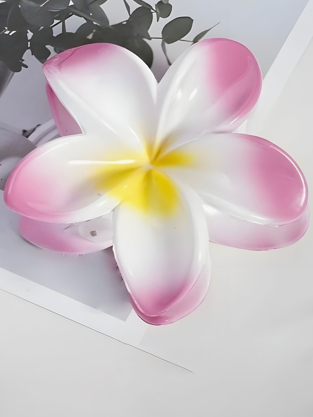 Elecsera Flower Design Hair Claw Clip