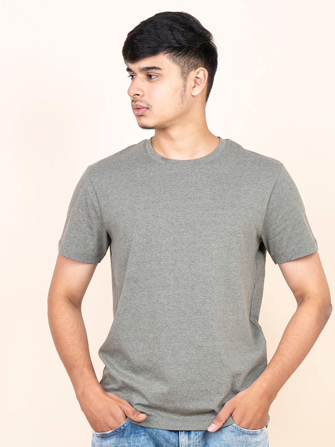 THIRD ELEMENT Recycled Carbon Negative Round Neck Short Sleeves Tee