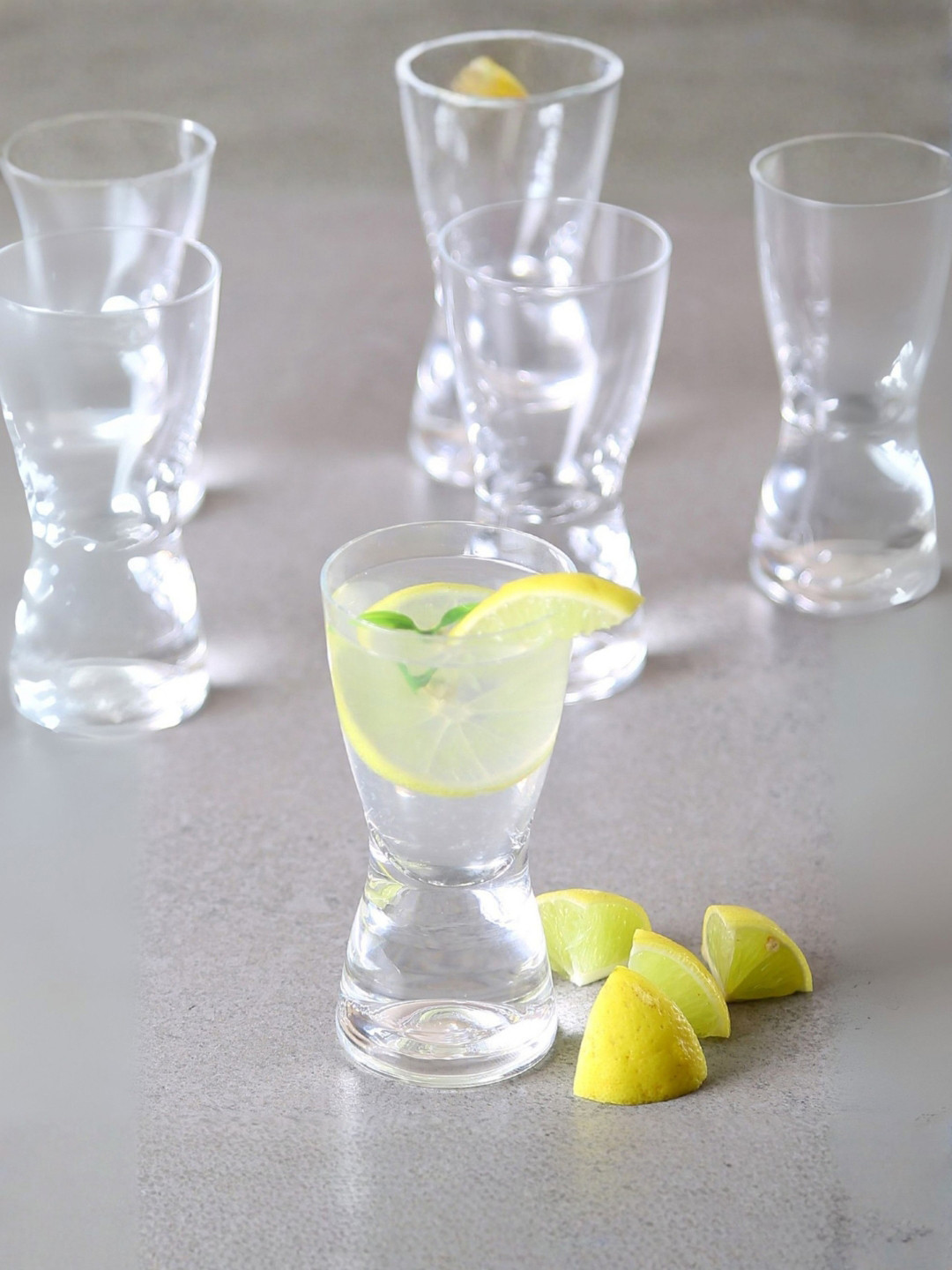 Bohemia Crystal Set of 6 Samba Crystal Shot Glass Lead free 70 ml