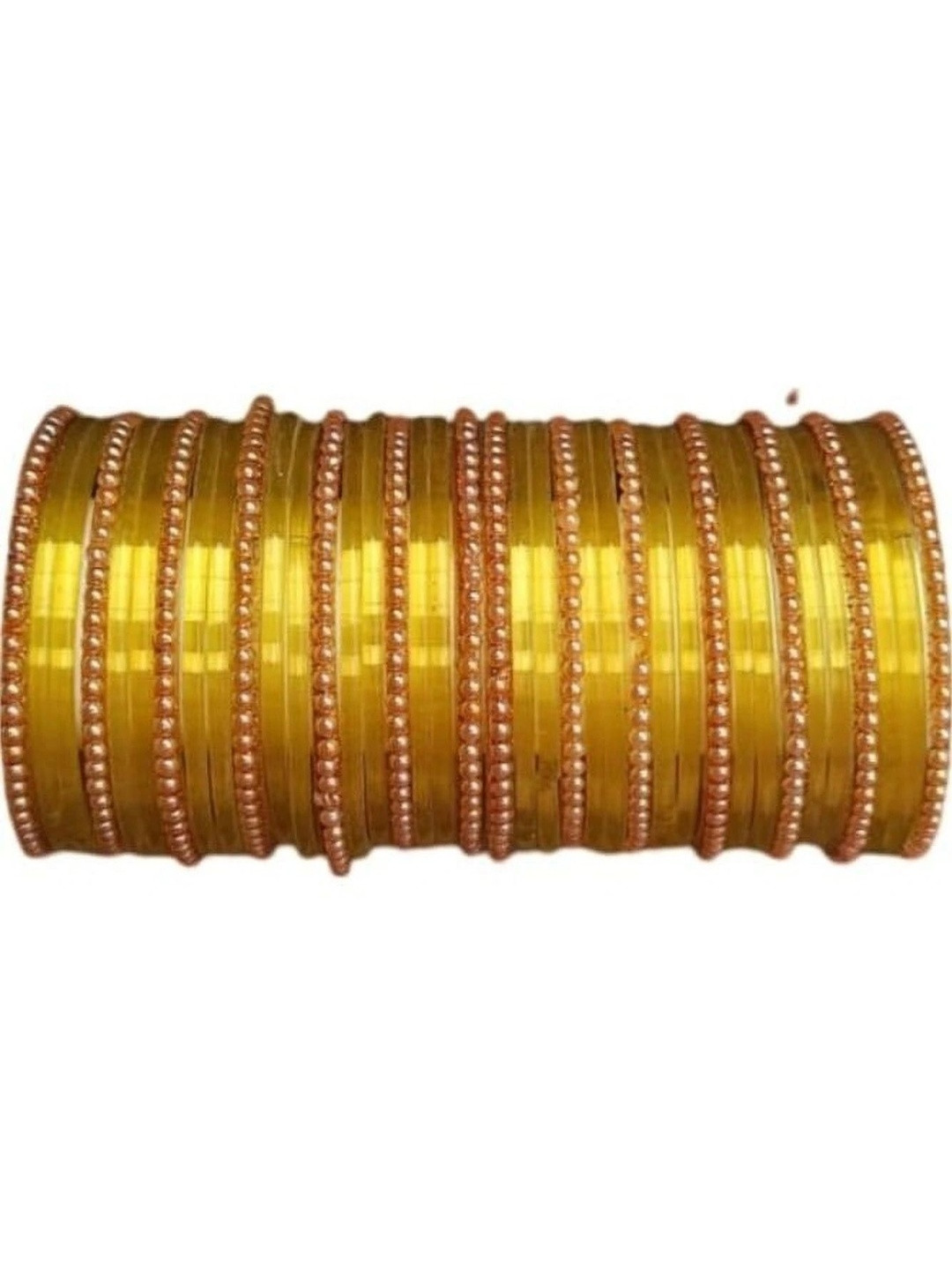 Adiba Fashion Factory Set of 38 Artificial Beads Glass Bangle
