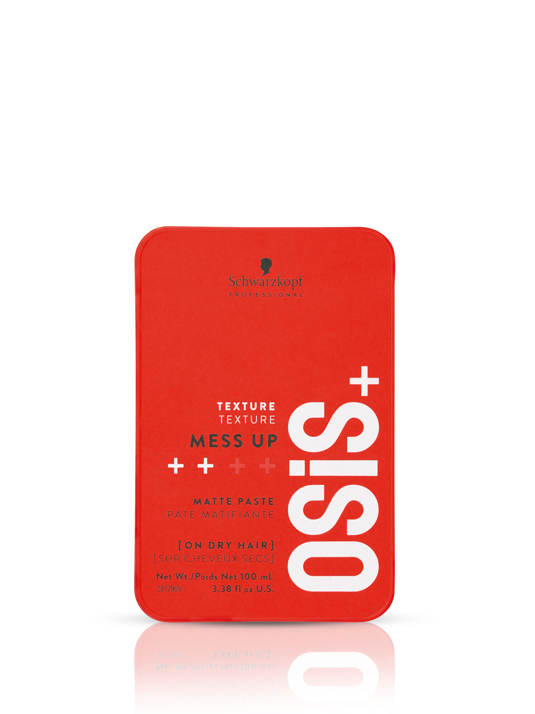 Schwarzkopf PROFESSIONAL OSiS+ Mess Up Matte Paste Hair Wax on Dry Hair - 100 ml