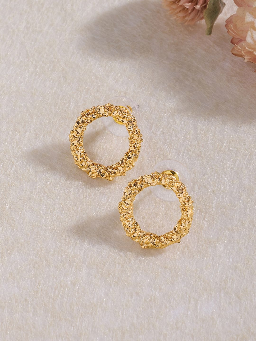 Forever Glam by Pantaloons Circular Studs Earrings