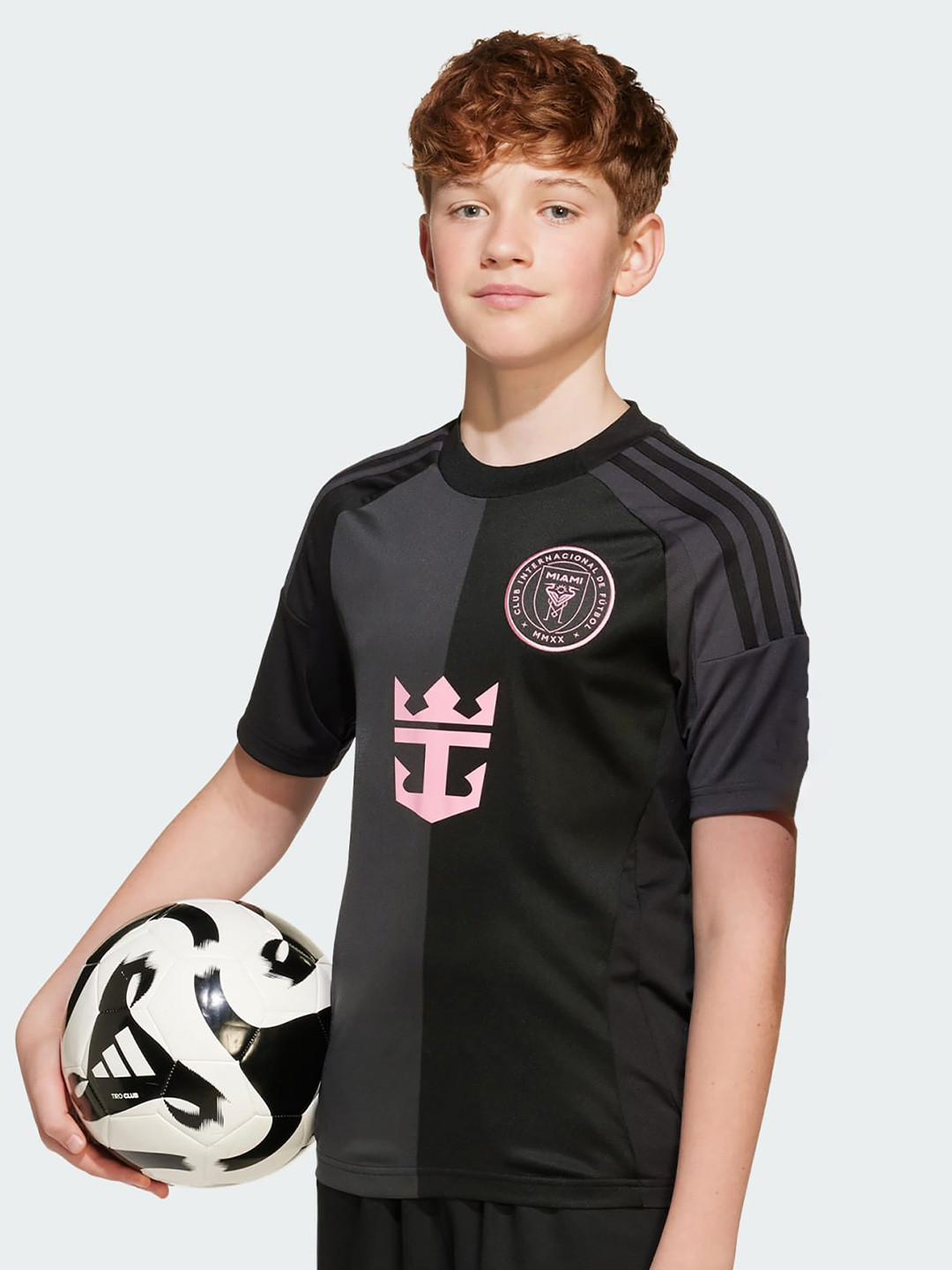 dostitch Boys Typography Printed Dri-FIT Football Jersey
