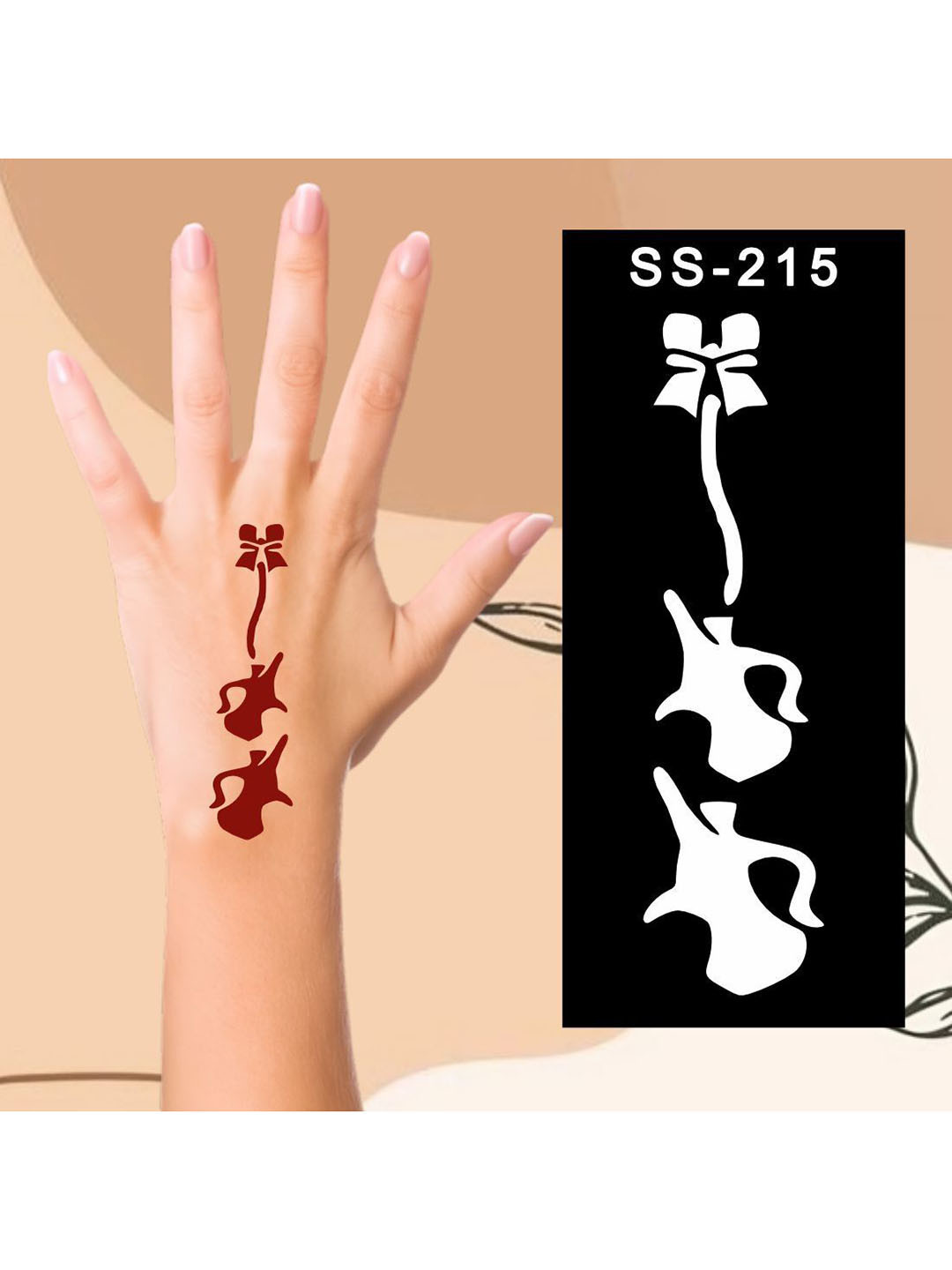 VOORKOMS Easy-to-Use Henna Stencils for Kids  Inspire Creativity