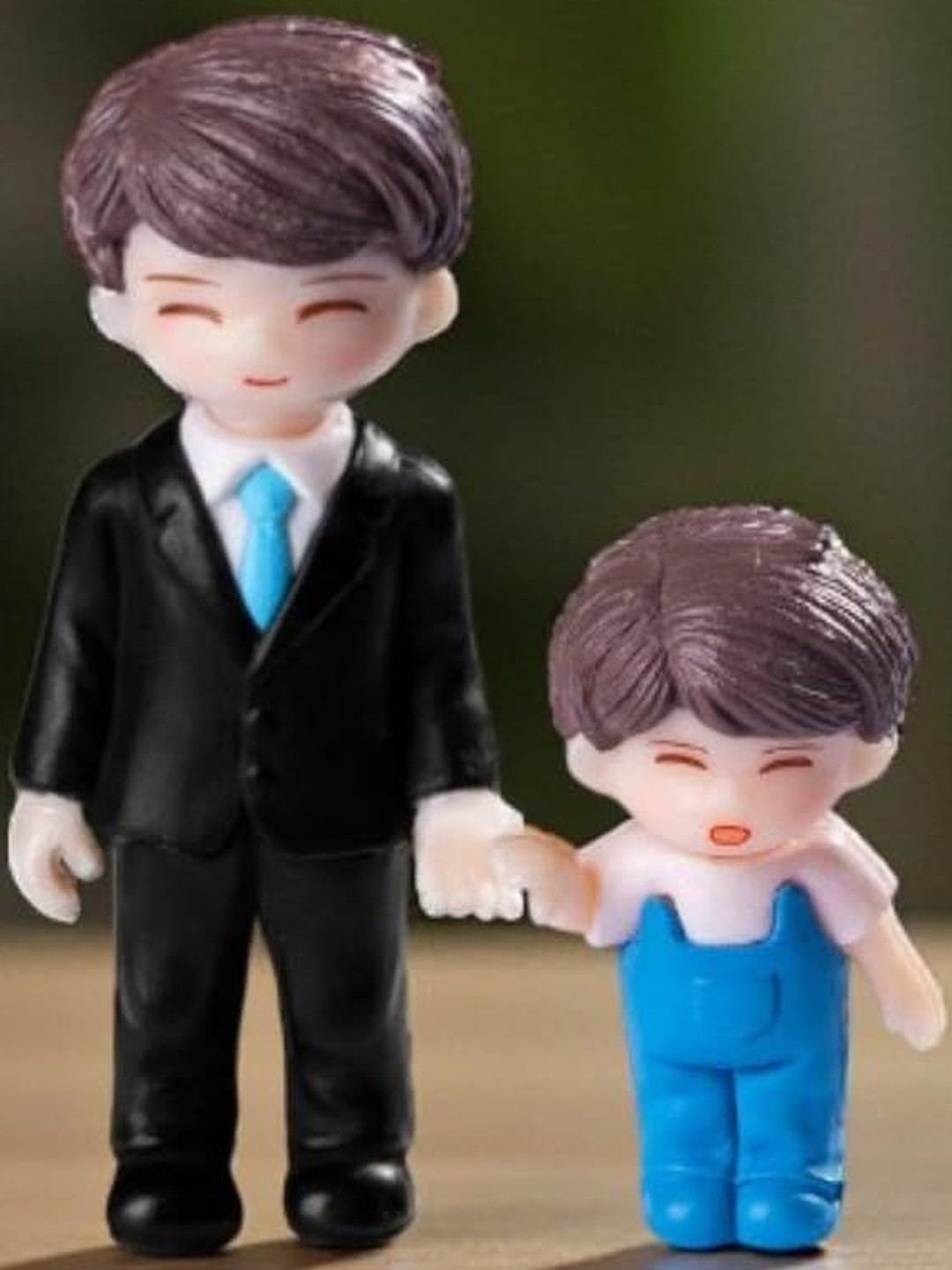 Ascension Cute Father and Child Figurine Showpiece