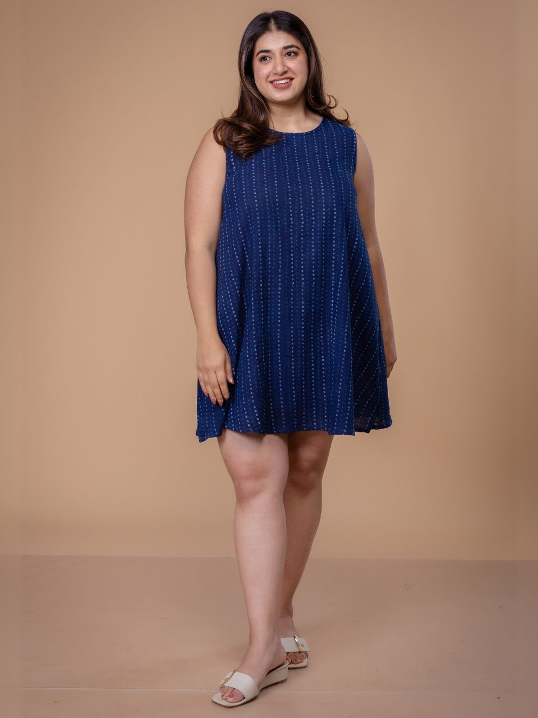 THE INDIAN ETHNIC CO Print Dress