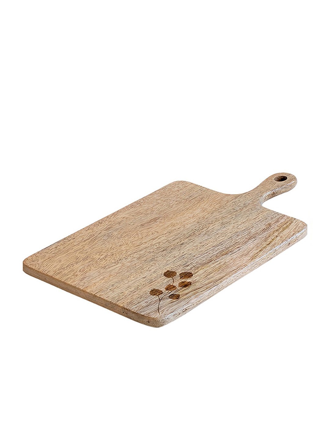 ellementry Beige Solid Wooden Chopping Board