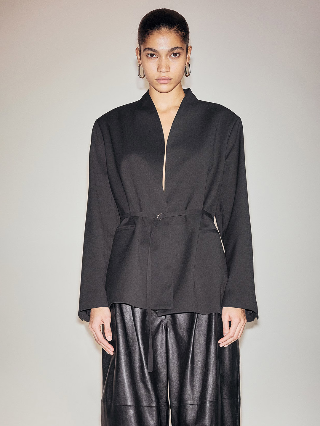 H&M Belted Blazer