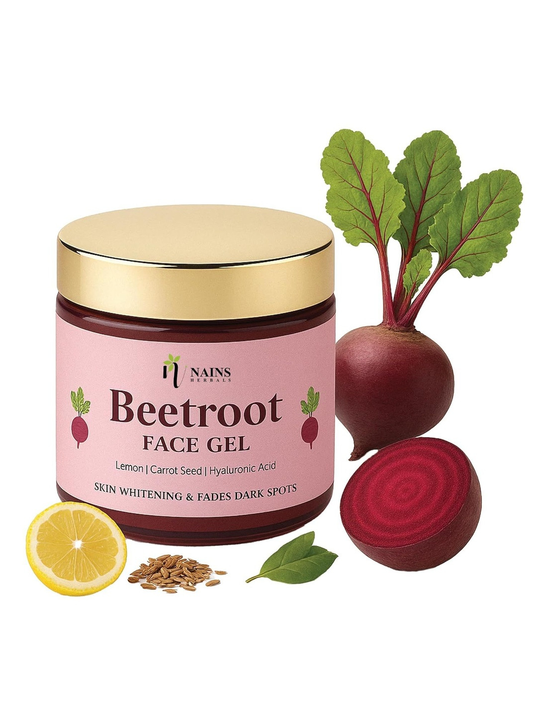 NAINS HERBALS Beetroot Face Gel For Hydration - 100 g
