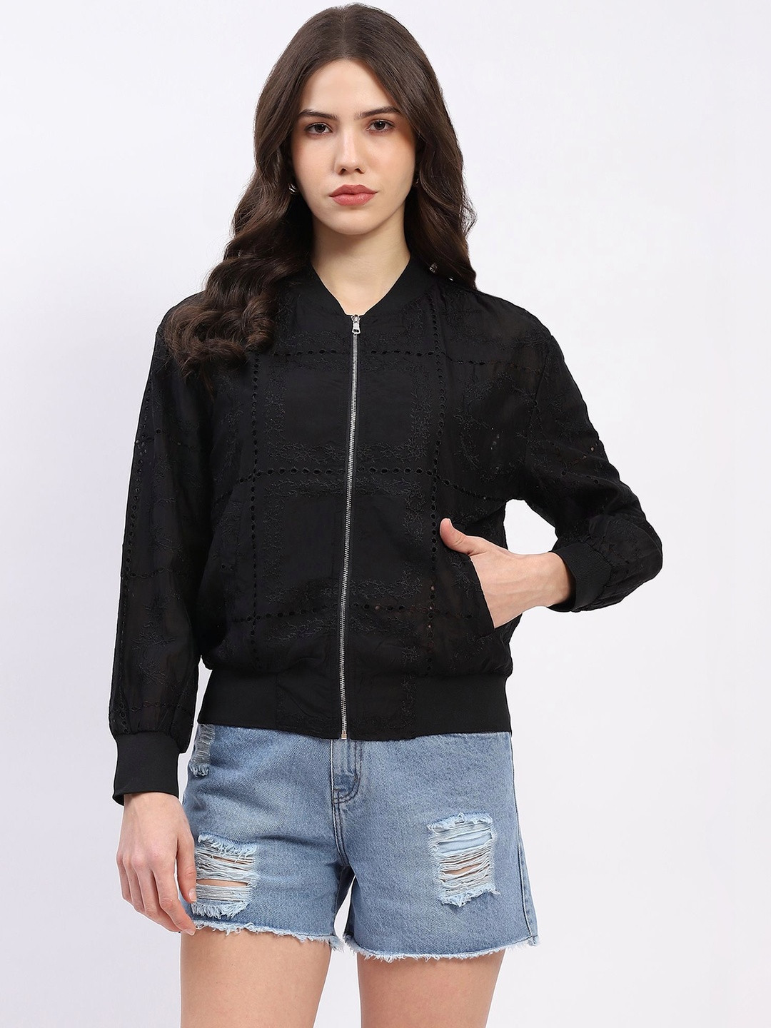 Global Republic Stand Collar Shackets