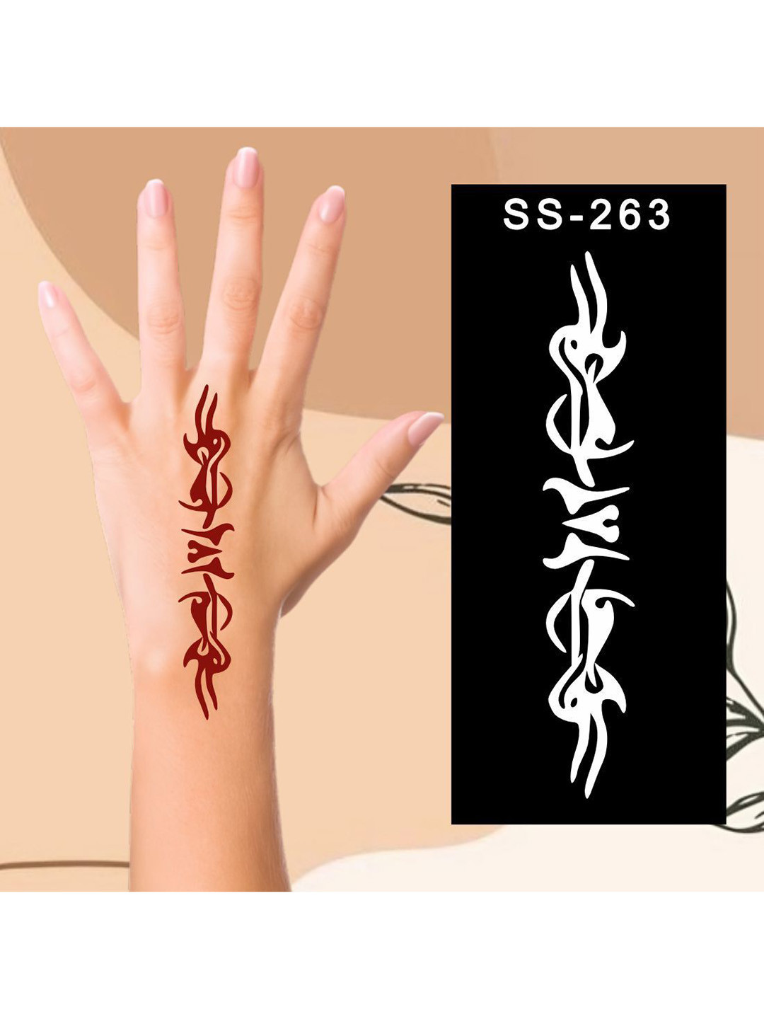 VOORKOMS Traditional Mehndi Stencils  Introduce Cultural Art to Kids