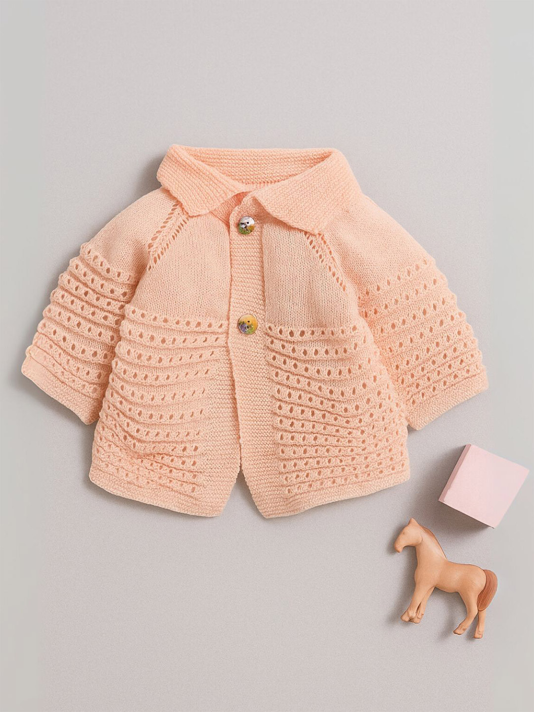 Little Angels Girls Woollen Cardigan