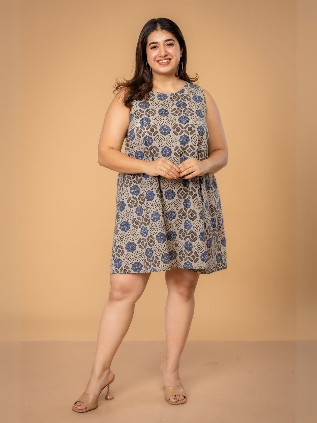 THE INDIAN ETHNIC CO Print Dress