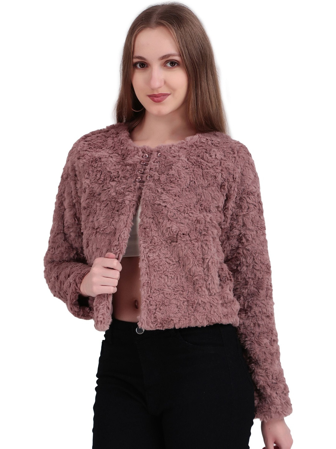 The Roadster Lifestyle Co Classy Fur Jacket