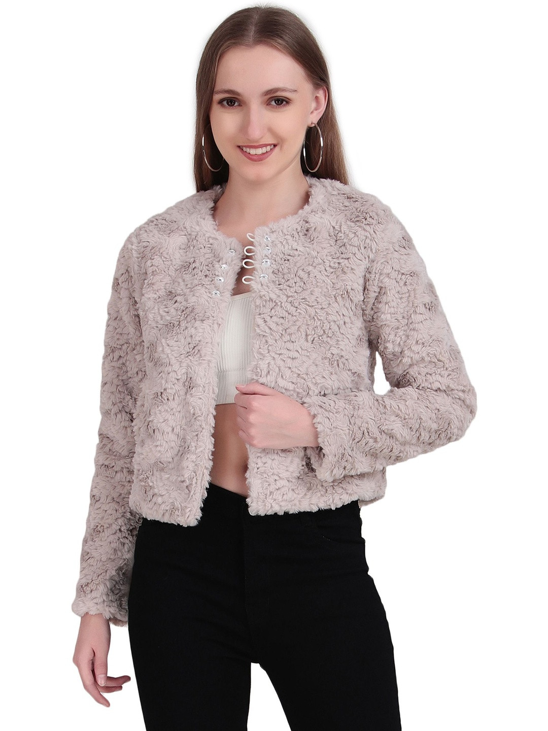 The Roadster Lifestyle Co Classy Fur Jacket