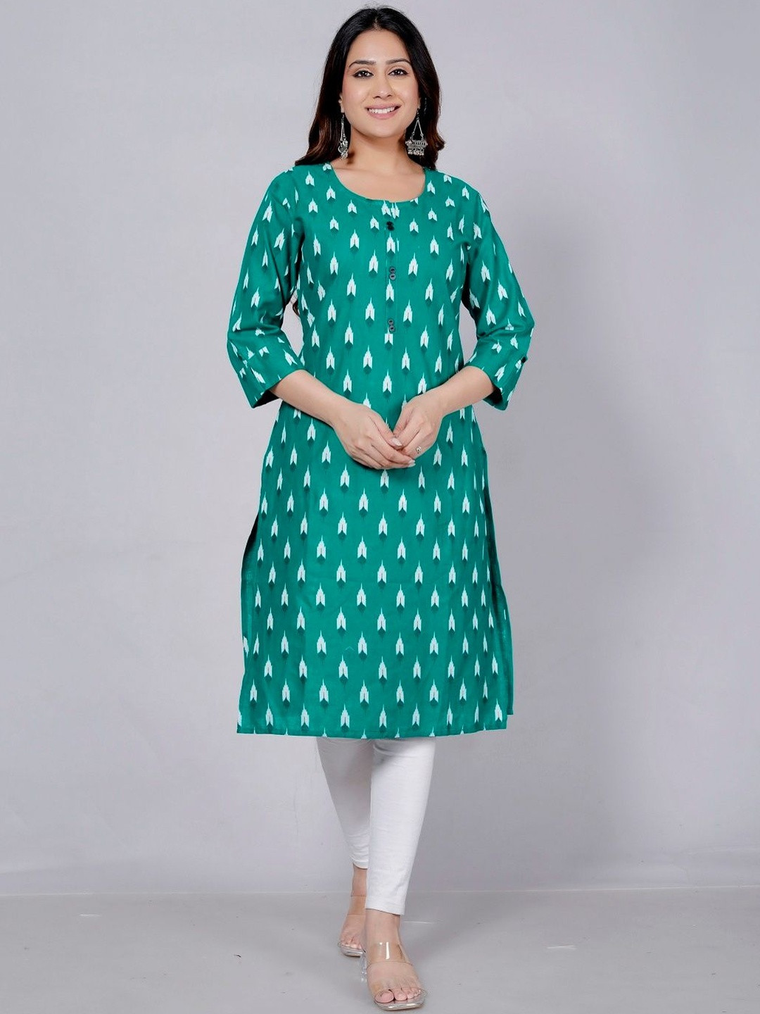Mahruchi Textile Printed Pure Cotton Kurti