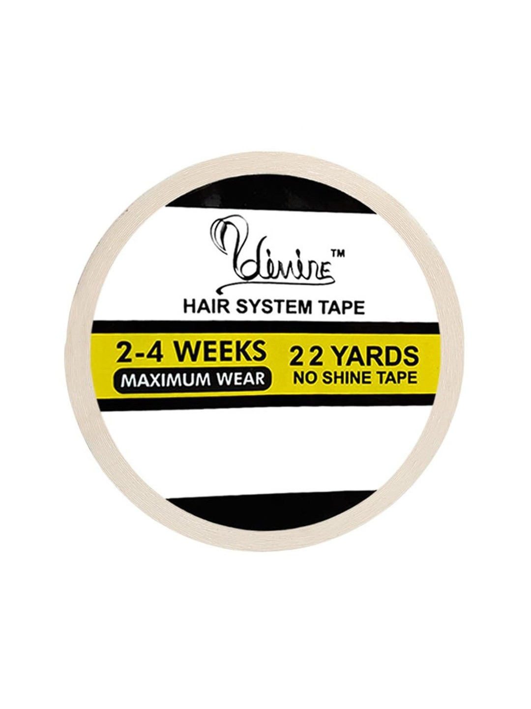 VIEWS Tape-In Straight Scalp Topper Hair Extension - White - 7 Inch