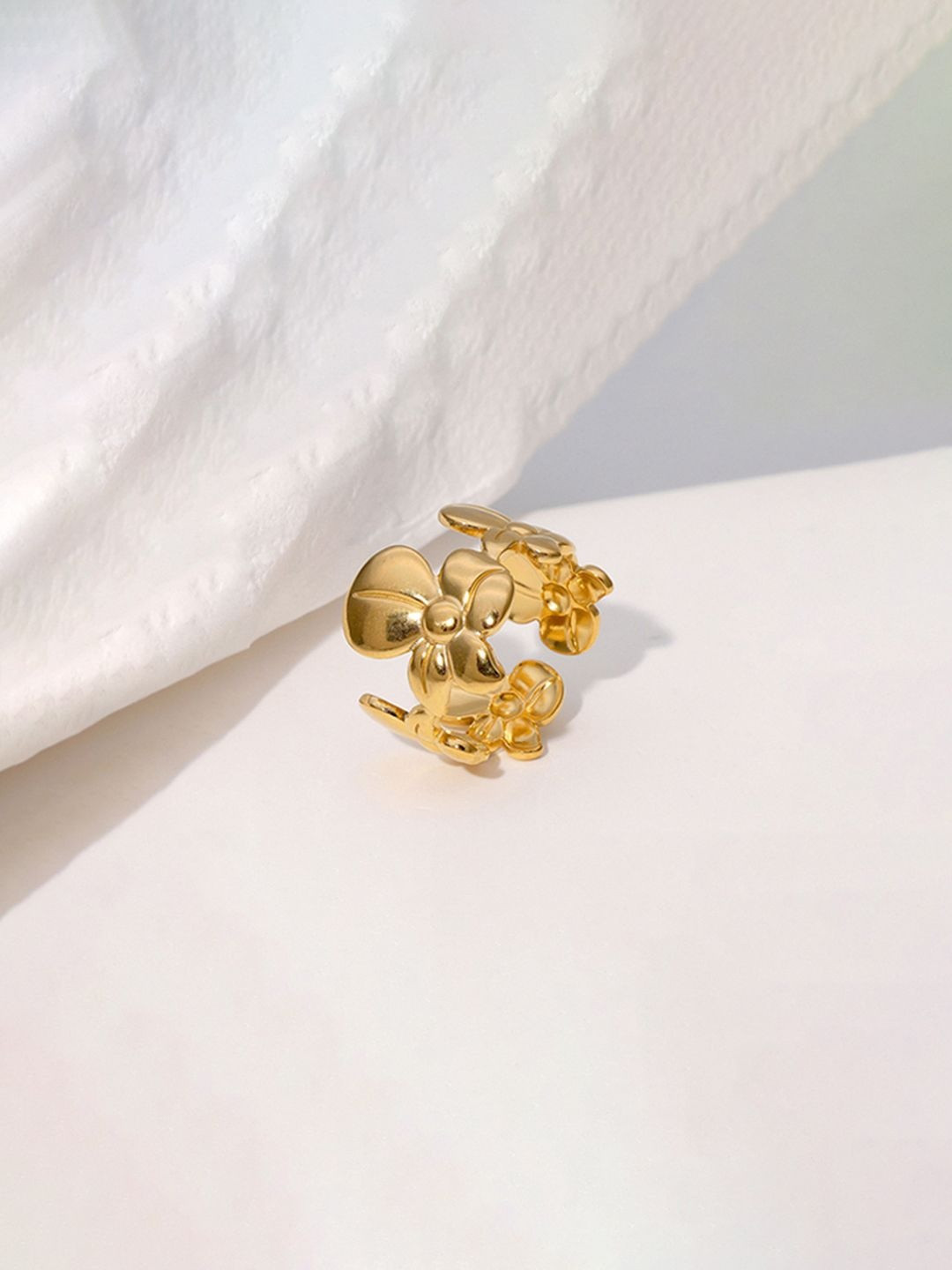 Designs & You Gold-Plated Anti Tarnish Finger Ring