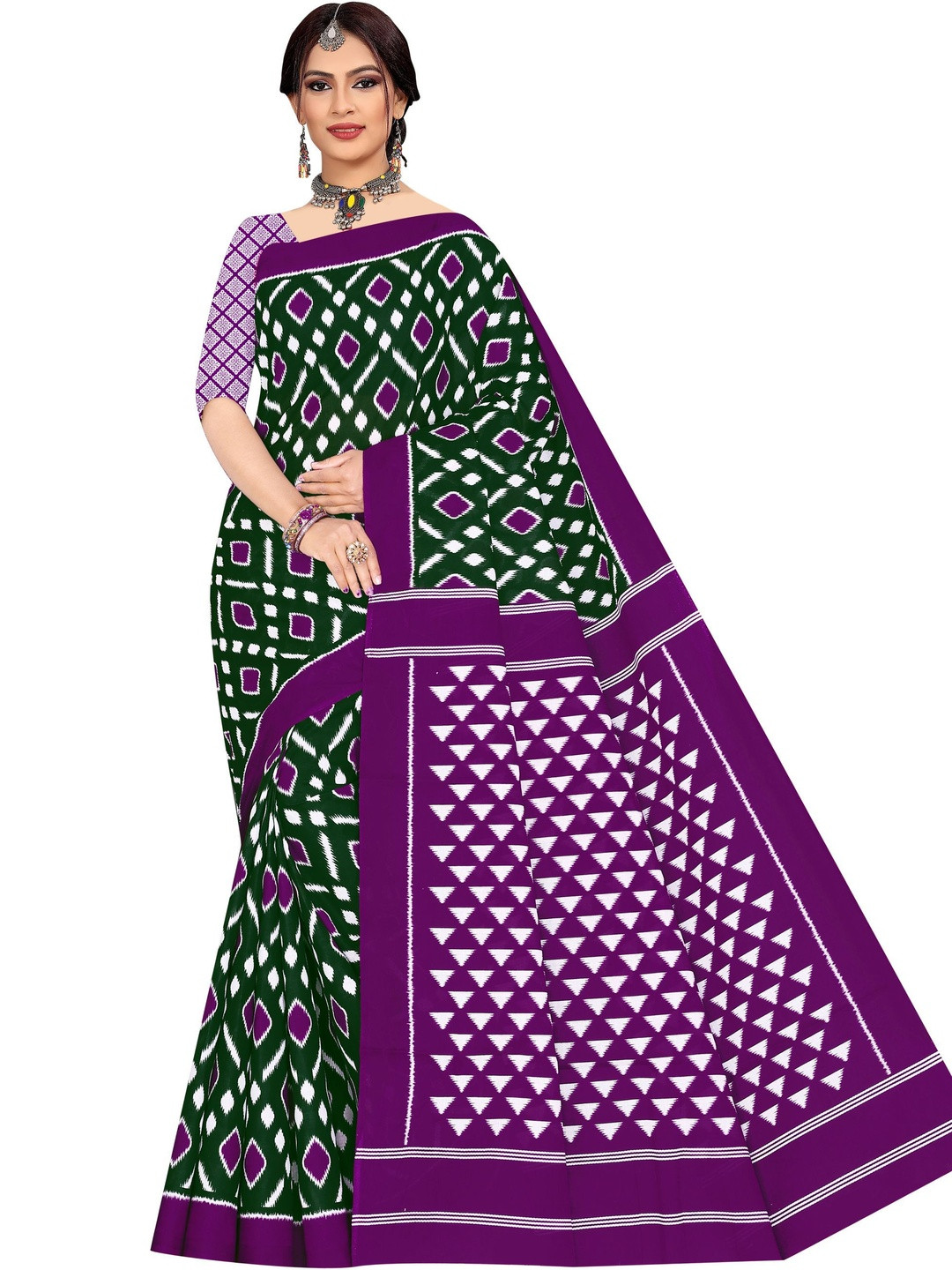 Sarita Sarees Pure Cotton Handloom Sambalpuri Saree