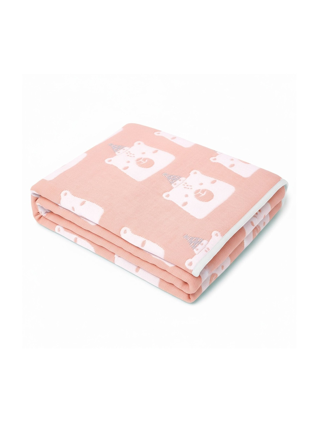 TIDY SLEEP Pink & Peach-Coloured Cartoon Characters AC Room 210 GSM Blanket