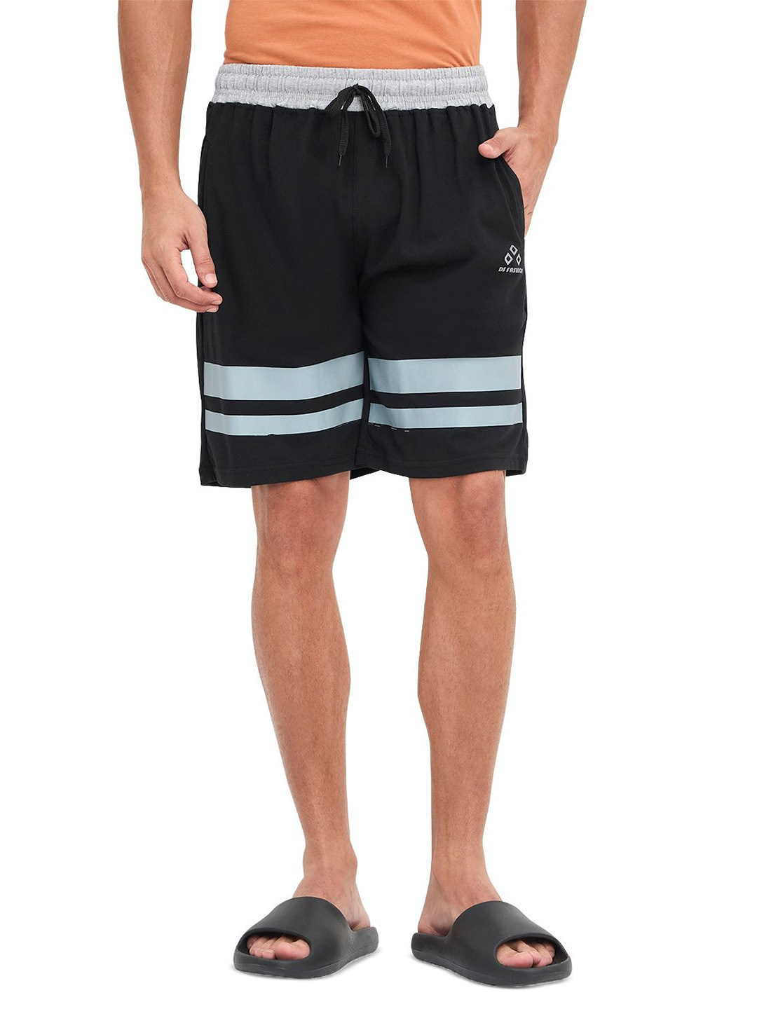ALIZA Women Striped Lounge Shorts