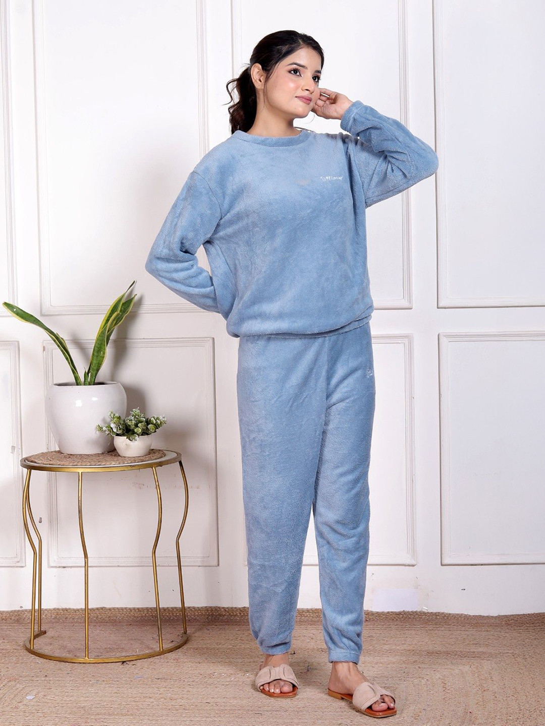 GRX Embroidered Pure Wool Co-Ords