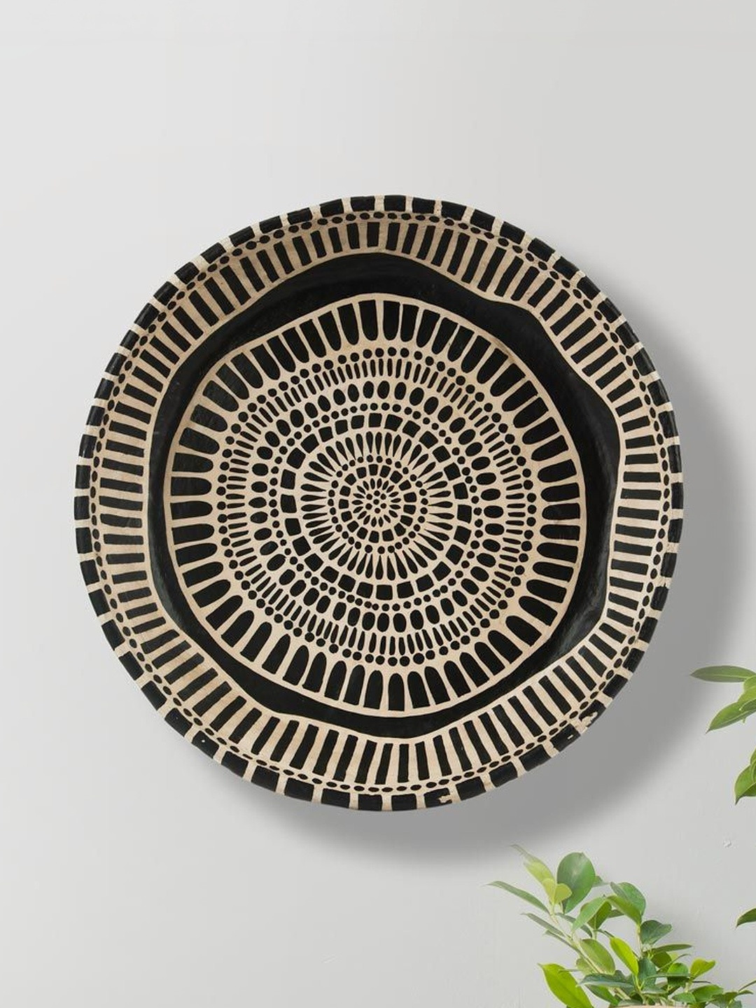 Fabindia Black Single Piece Paper Other Wall Home Office