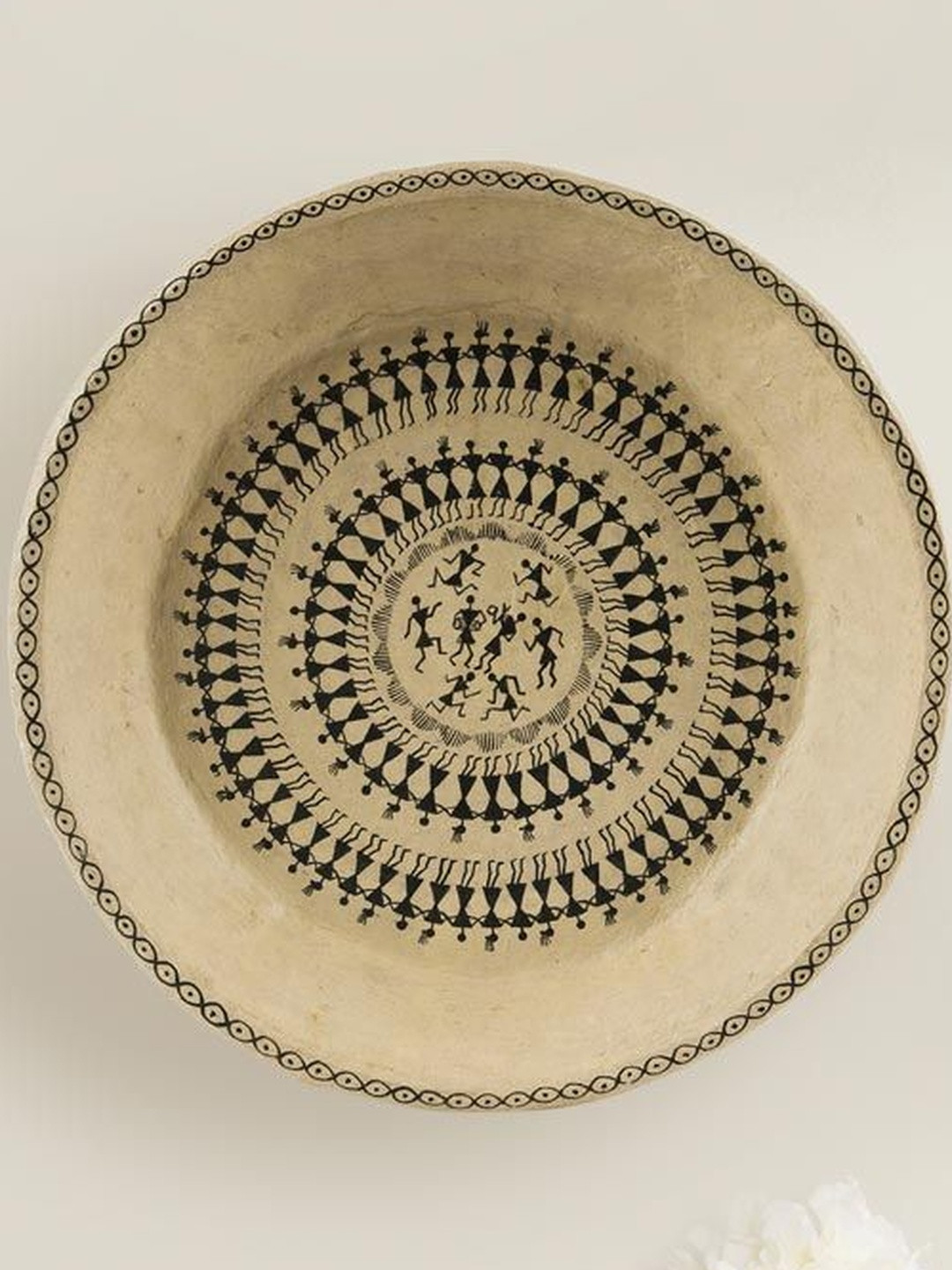 Fabindia Cream-Coloured Single Piece Paper Other Wall Paintings