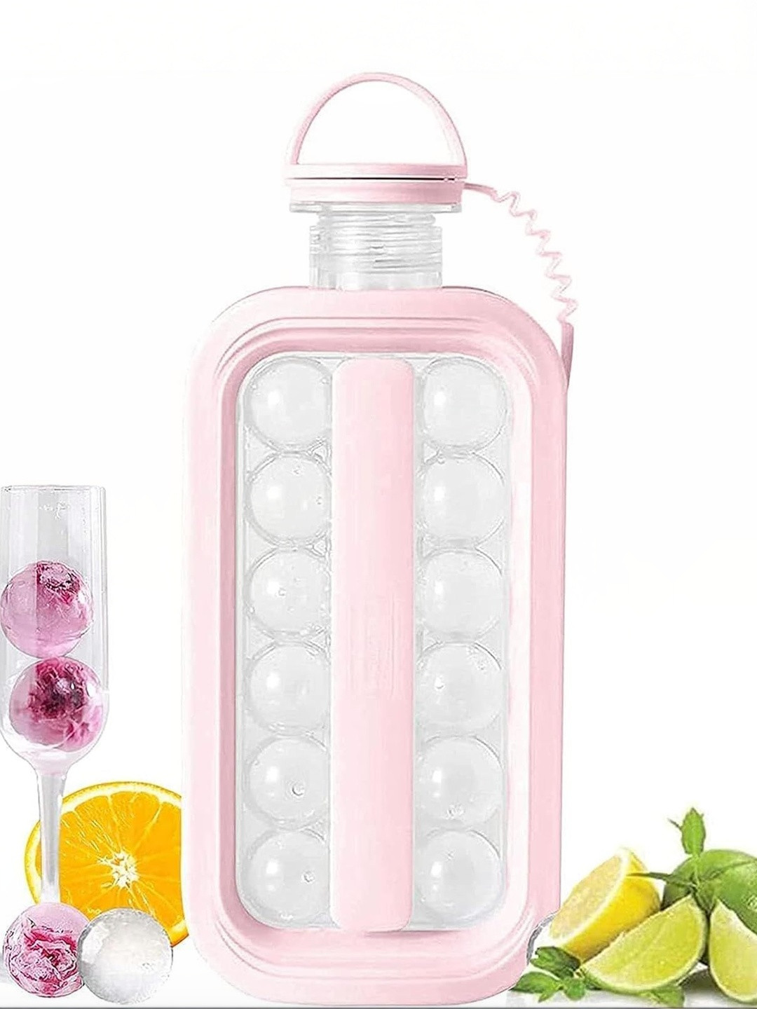 AUGEN Pink 2025 Plastic Ice Moulds