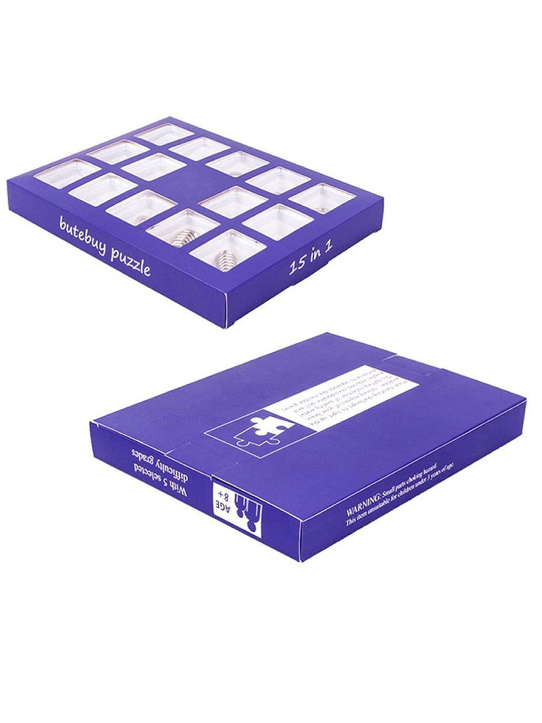 AUGEN Brain Teasers Metal Wire Puzzle Skill Development Toy Learning and Development Toys