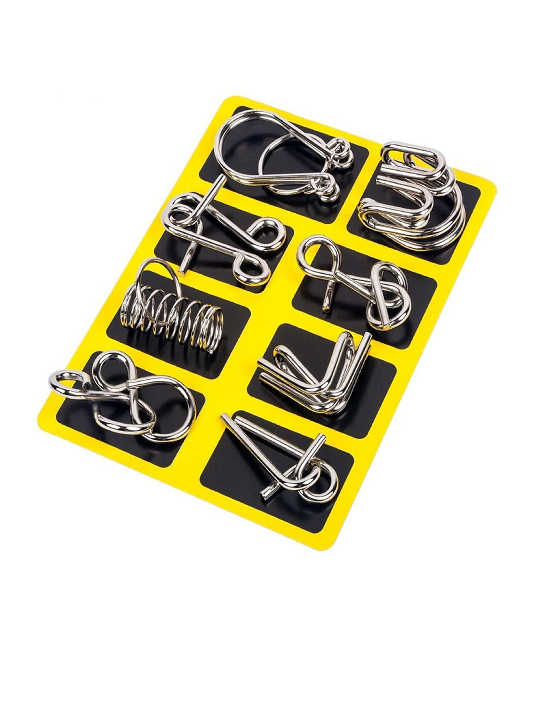 AUGEN Brain Teasers Metal Wire Puzzle Skill Development Toy Learning and Development Toys