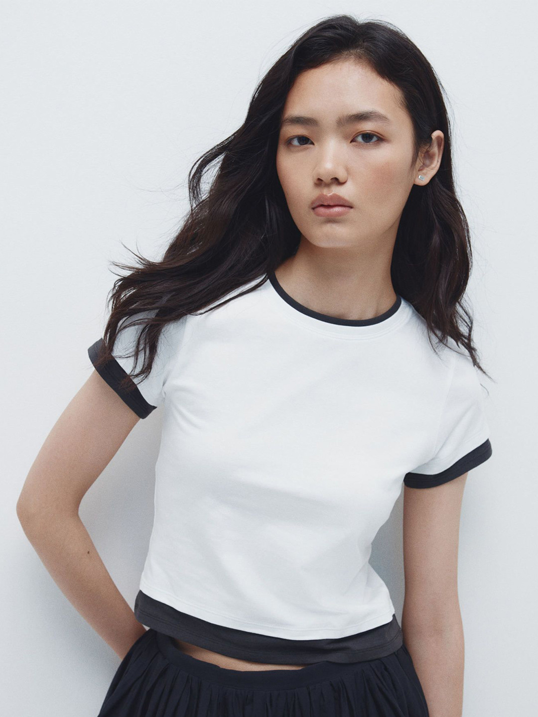 H&M Layered-Look T-Shirt