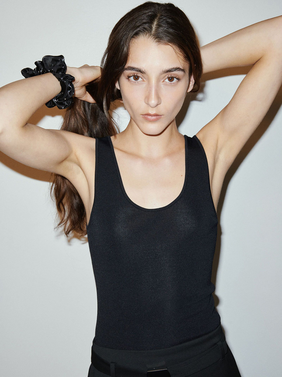 H&M Rhinestone-Embellished Scrunchie